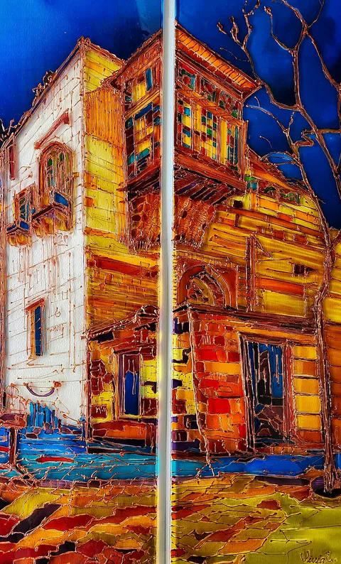 House at Blue Noon