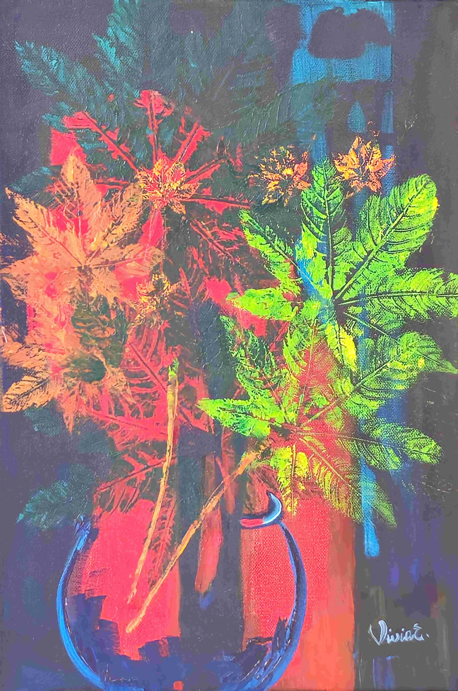 Stamped Leaves